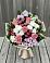 Букет цветов из: Альстромерии, Гвоздики, Розы и Хризантемы в Марфино Одинцовского района