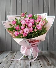 Букет Розовый кустик #REPLACE_PRED# Марфино Одинцовского района