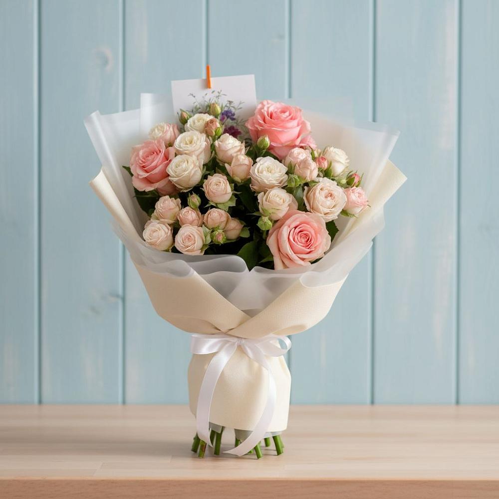 Букет цветов из: Розы в Марфино Одинцовского района