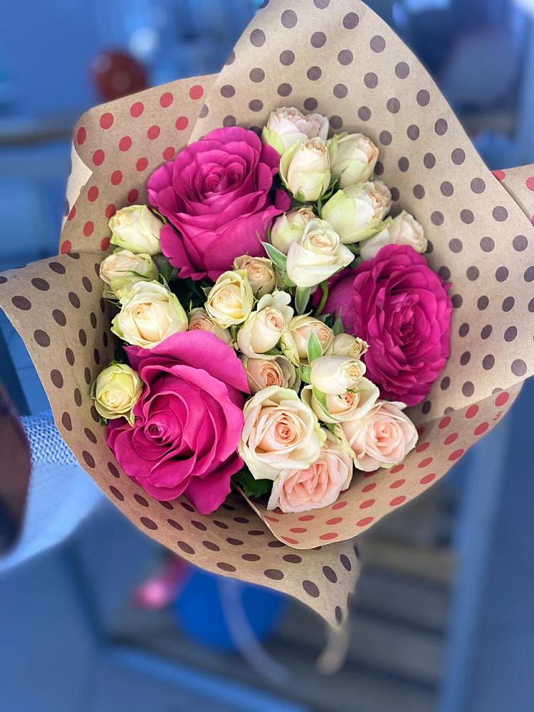 Букет цветов из: Розы в Марфино Одинцовского района