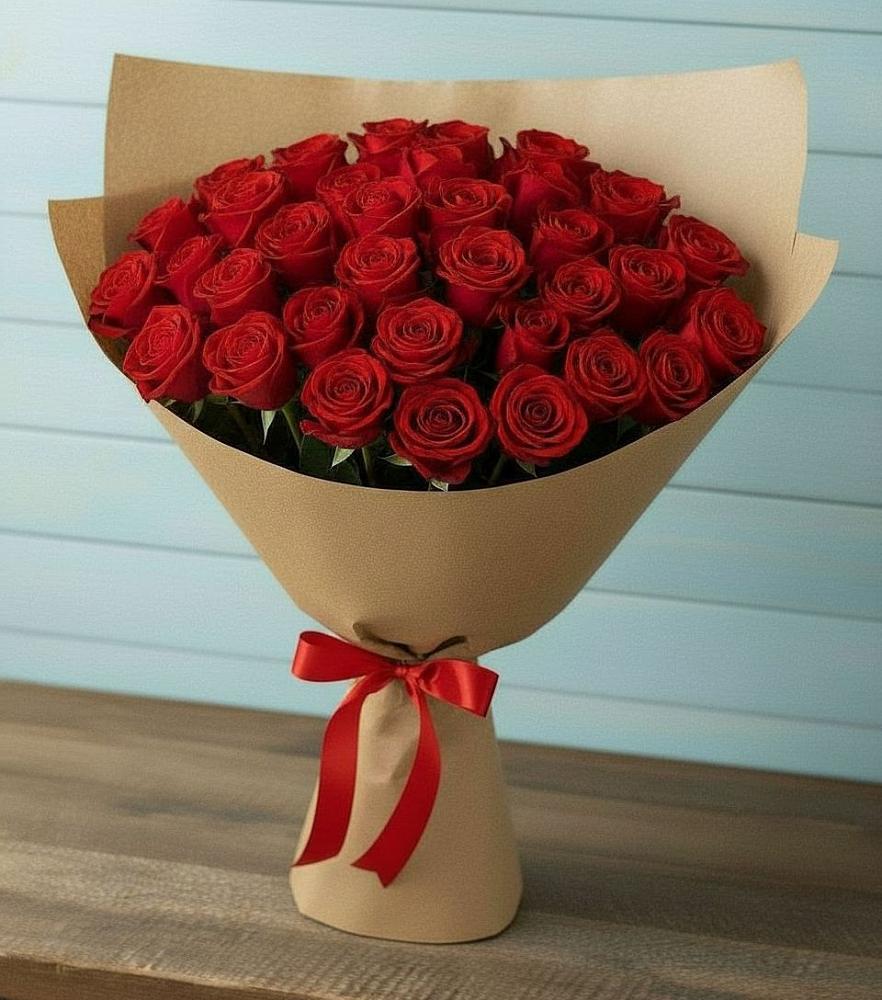 Букет Красные розы Милано в Марфино Одинцовского района