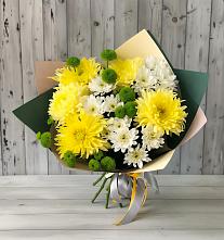 Букет цветов из:  Хризантемы в Марфино Одинцовского района