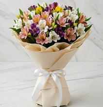 Букет цветов из:  Альстромерии в Марфино Одинцовского района