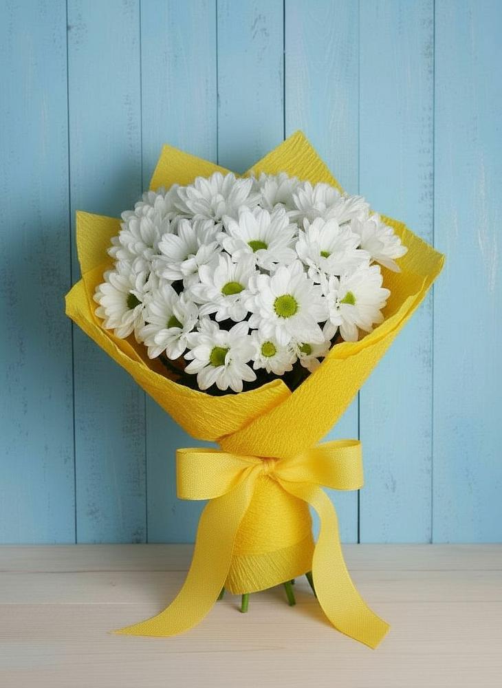 Букет цветов из: Хризантемы в Марфино Одинцовского района