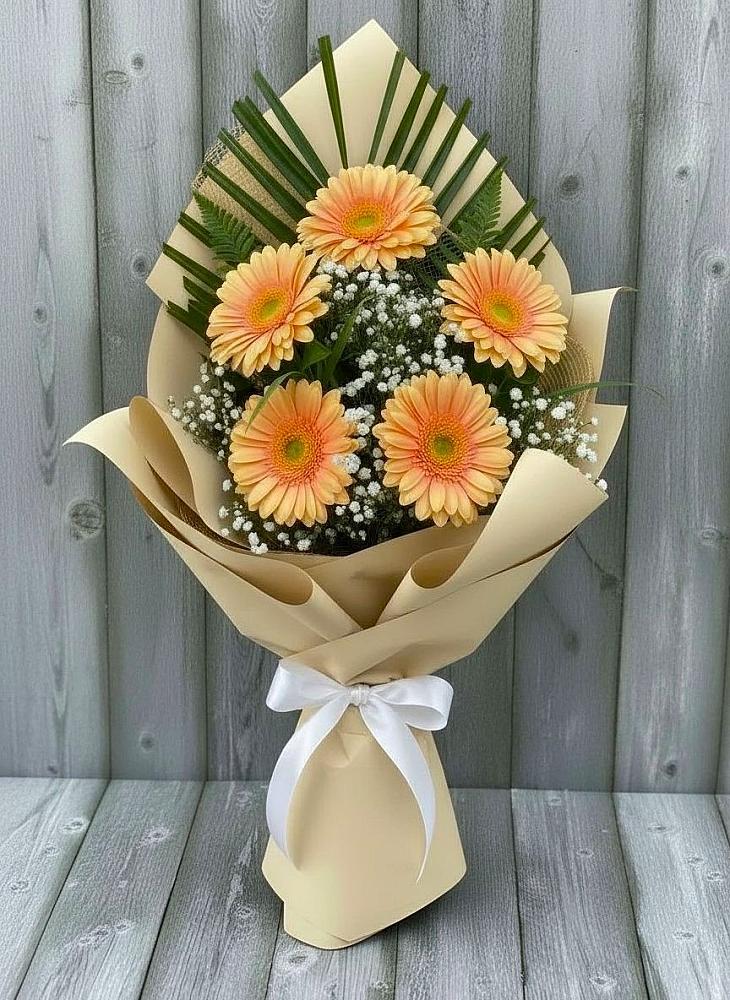 Букет цветов из: Герберы в Марфино Одинцовского района