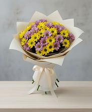 Букет цветов из:  Хризантемы в Марфино Одинцовского района