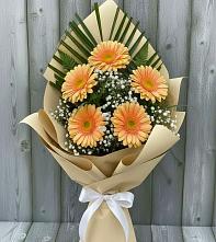 Букет цветов из:  Герберы в Марфино Одинцовского района